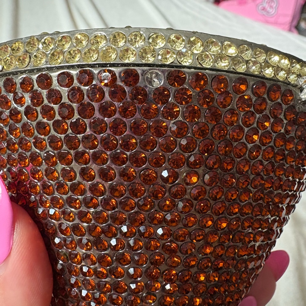 Espresso Martini Please Blinged Clutch Purse - Picture 10 of 12